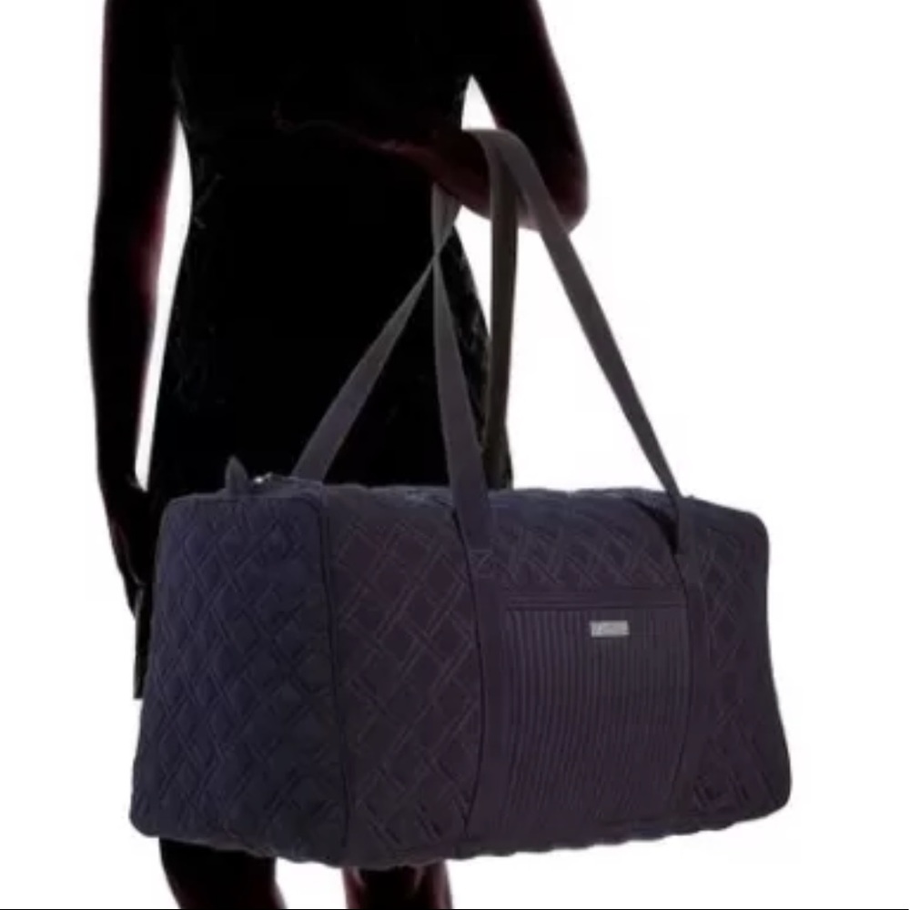 Vera Bradley Large Duffel Travel Bag Microfiber - Picture 4 of 7